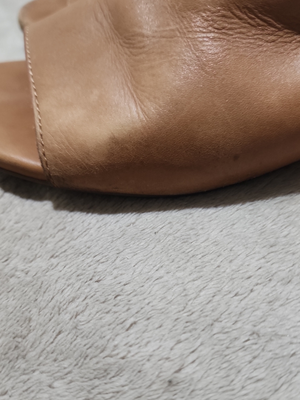 Madewell Noelle Slingback Sandal - Cognac Tan Leather - Picture 9 of 9